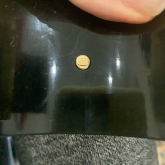 SOLD- CHANEL Rare Multicolor Stone CC Logo - Picture 7 of 10